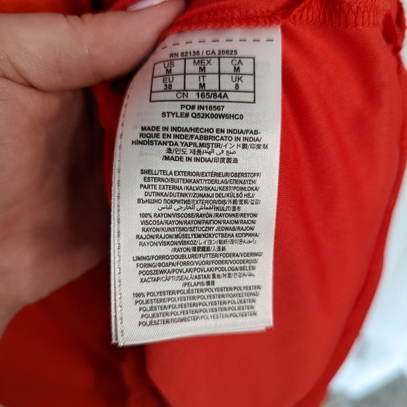 Guess Halter Dress Burnt Orange Women's Medium - Picture 6 of 7